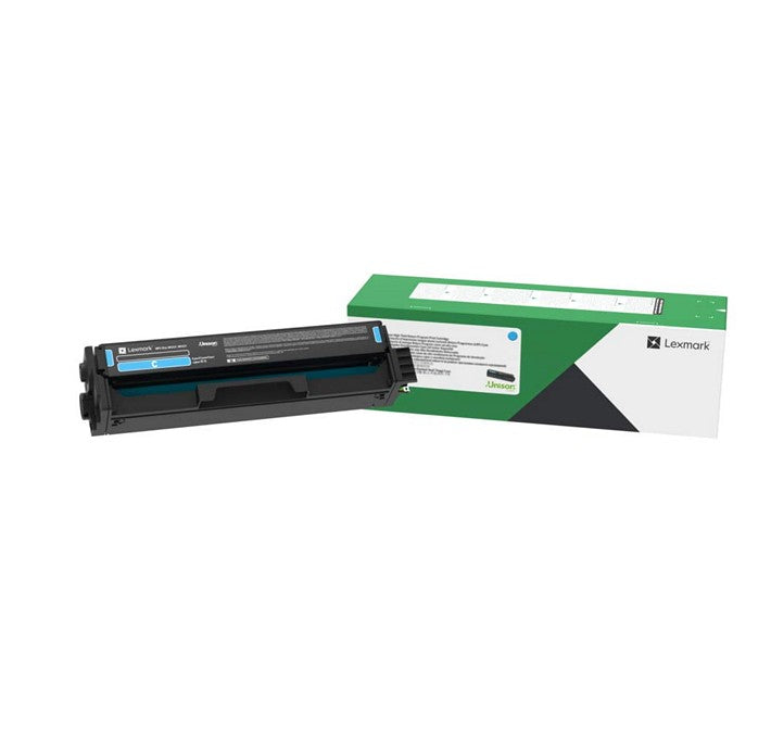 Cartouche de toner cyan Lexmark C331HC0 à haute capacité pour imprimante Lexmark C3326 et MC3326