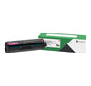 Cartouche de toner magenta Lexmark C331HM0 à haute capacité pour imprimante Lexmark C3326 et MC3326