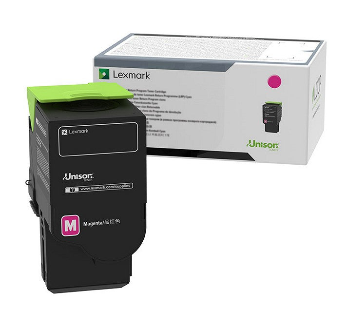 Cartouche de toner magenta Lexmark 78C0X30 à extra haute capacité pour imprimante Lexmark CS421