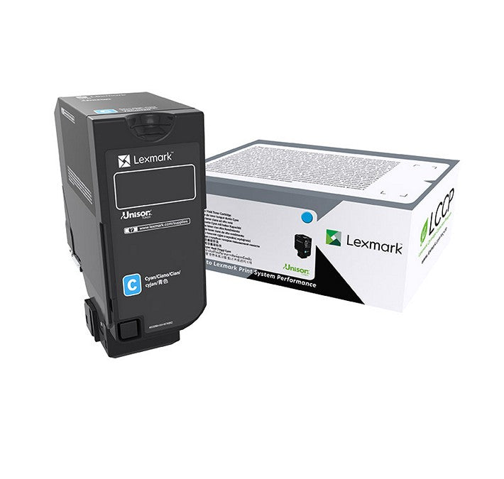 Cartouche de toner cyan Lexmark 74C0S20 pour imprimante Lexmark CS720