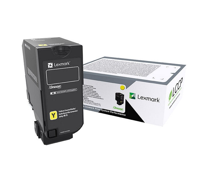 Cartouche de toner jaune Lexmark 74C0S40 pour imprimante Lexmark CS720