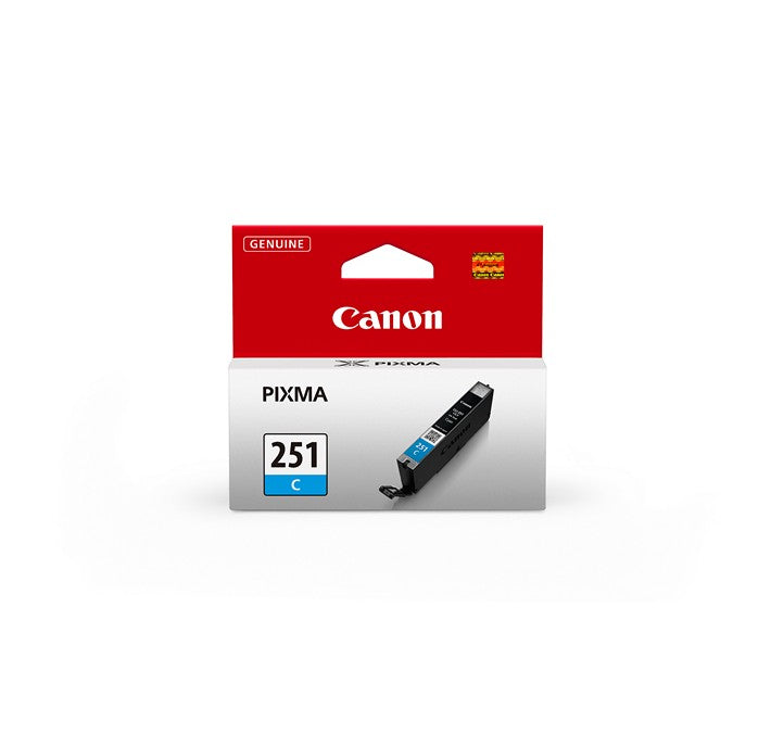 Cartouche d'encre cyan Canon CLI-251 pour imprimante Canon PIXMA iP7220