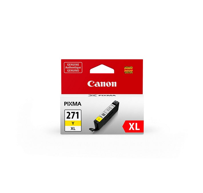 Cartouche d'encre jaune Canon CLI-271Y XL pour imprimante Canon PIXMA MG5720