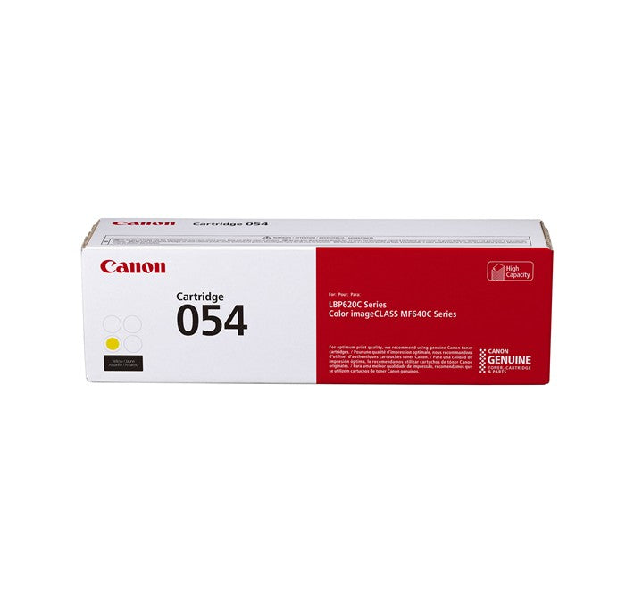 Cartouche de toner jaune Canon 054 pour imprimante Canon ImageCLASS LBP622