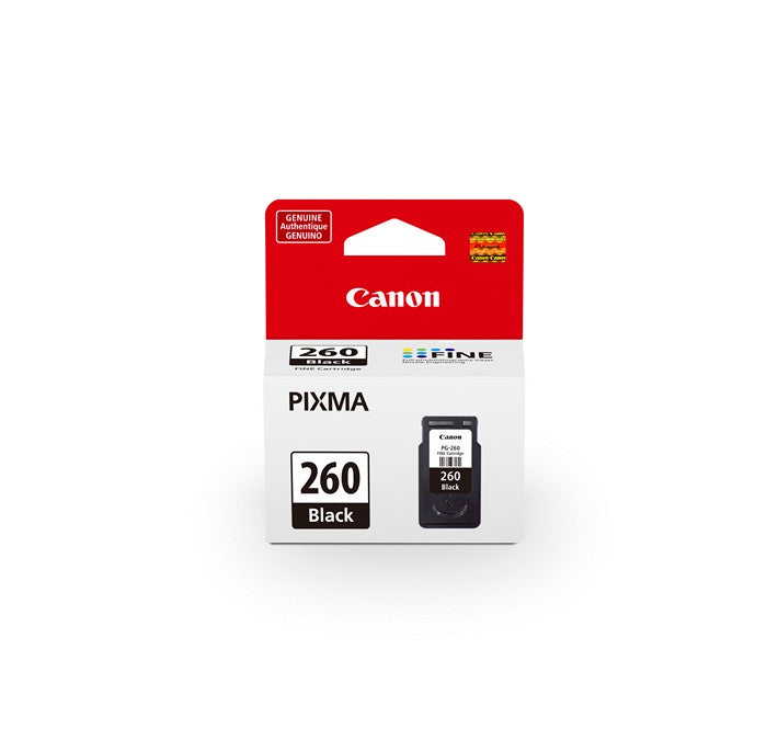 Cartouche d'encre noir Canon PG-260 pour imprimante Canon PIXMA TR7020