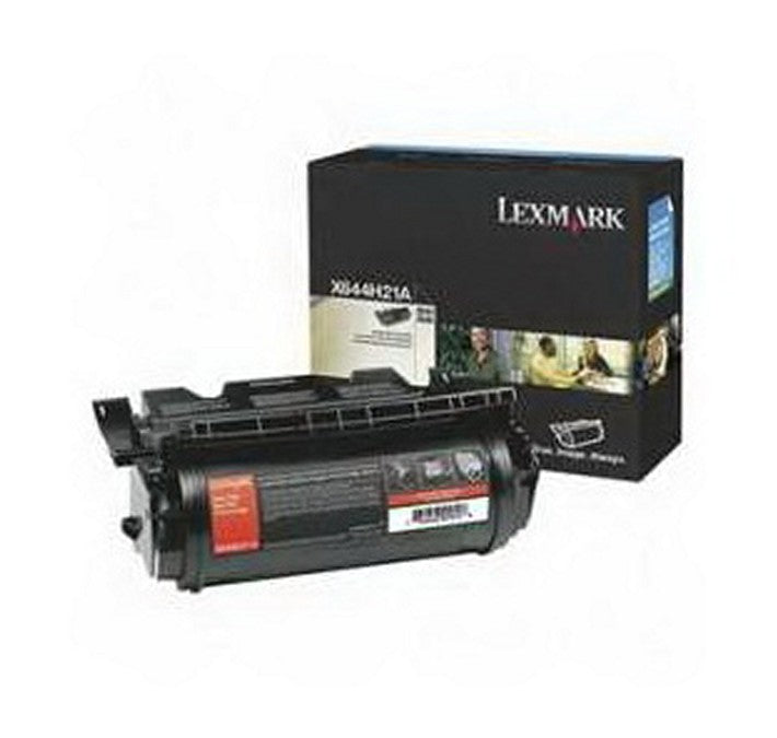 Cartouche de toner noir Lexmark X644H21A à haute capacité pour imprimante Lexmark X642 et X646