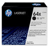 Cartouche de toner LaserJet HP 64X noir authentique à haute capacité