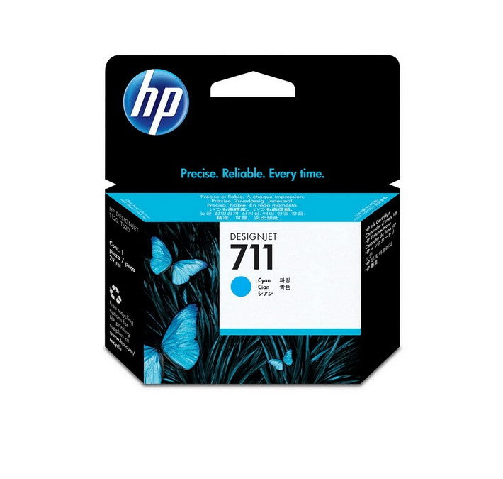 Cartouche d'encre DesignJet HP 711 cyan authentique