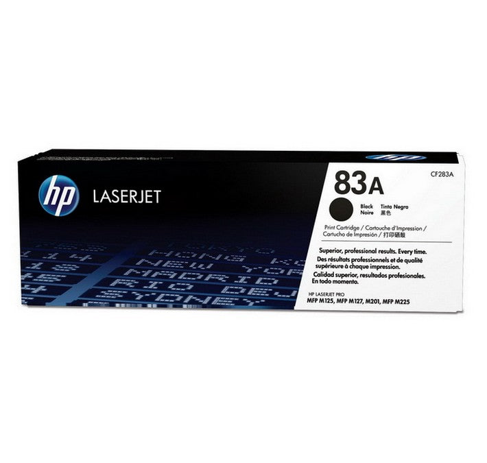 Cartouche de toner LaserJet HP 83A noir authentique