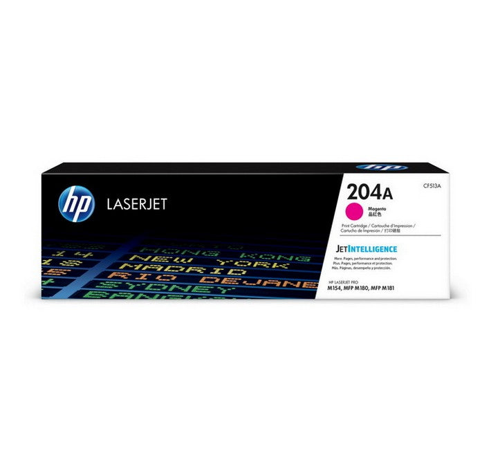 Cartouche de toner LaserJet HP 204A magenta authentique