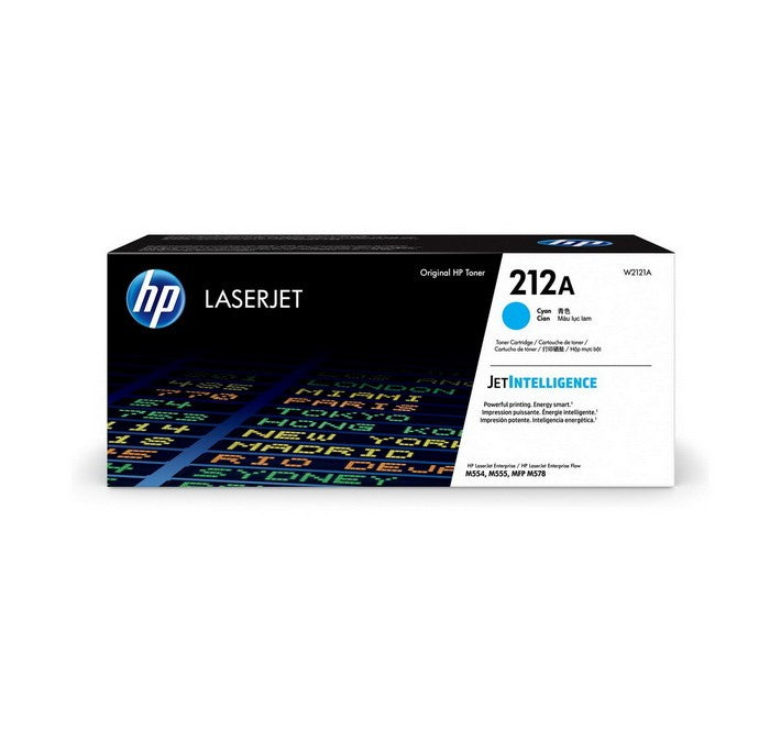 Cartouche de toner LaserJet HP 212A cyan authentique