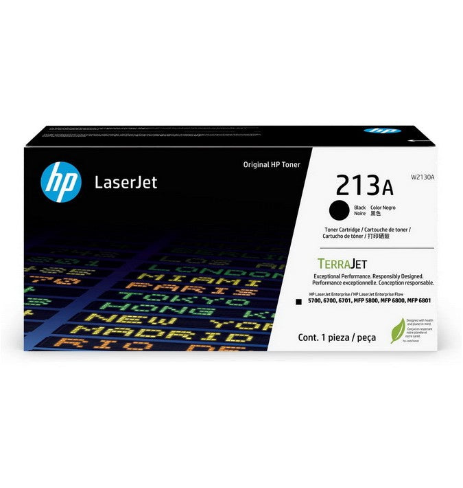 Cartouche de toner LaserJet HP 213A noir authentique